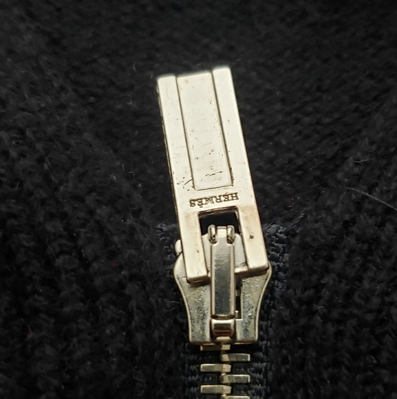 ‼️SOLD‼️ Vintage Hermes Cashmere Sweater Full Zip - Picture 13 of 16